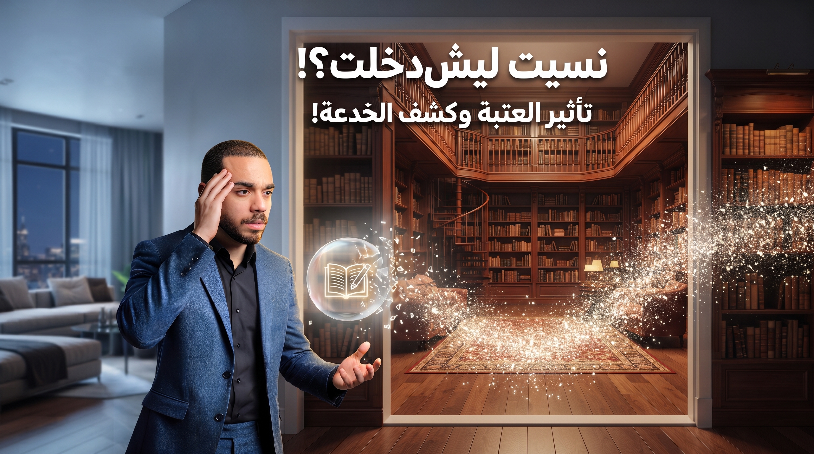 تأثير العتبة وانتقال الإدراك البشري